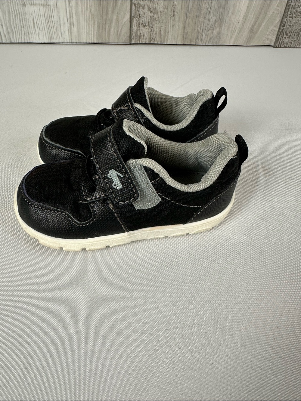 Kids See Kai Run Black Sneakers -7